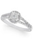 ფოტო #1 პროდუქტის Diamond Promise Ring in 10k White Gold ( 1/4 ct. t.w.)
