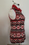 Фото #5 товара American Living Women's Zip Front Mock Neck Vest Tribal Red XS