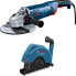 Фото #1 товара Bosch Winkelschleifer-Set GWS 24-230 JZ + Absaughaube GDE 230 FC-S