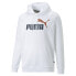 Фото #1 товара Puma Essentials+ TwoTone Logo Pullover Hoodie Mens Size S Casual Outerwear 586