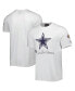 Men's White Dallas Cowboys 5x Super Bowl Champions T-shirt