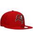 ფოტო #3 პროდუქტის Men's Red Tampa Bay Buccaneers Team Basic 59FIFTY Fitted Hat