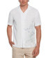 ფოტო #1 პროდუქტის Men's Textured Short Sleeve Button-Front Parrot Print Camp Shirt