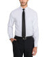 Фото #5 товара Men's Slim Solid Black Clip-On Tie