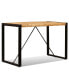 Фото #1 товара Dining Table Solid Rough Mango Wood 47.2"