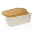 Breadbasket Versa White Bamboo polypropylene 18,5 x 12 x 33 cm