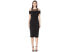Фото #2 товара Nicole Miller 292309 Combo Dress (Black) Women's Size 14