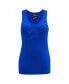 ფოტო #2 პროდუქტის Women's Royal Buffalo Bills Triple Tonal Racerback Tank Top