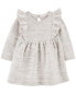 Фото #5 товара Baby Long-Sleeve Sweater Dress 3M