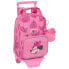 SAFTA Mini With Wheels Minnie Mouse Loving Backpack