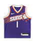 ფოტო #2 პროდუქტის Toddler Boys and Girls Devin Booker Purple Phoenix Suns Swingman Player Jersey - Icon Edition