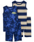 Фото #4 товара Kid 4-Piece 100% Snug Fit Cotton Pajamas 7