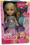 Фото #10 товара LOVE DIANA Famosa Doll with Convertible Dress from Princess to Super Heroein and Game Accessories, Dartboard Adventure, for Girls and Boys from 4 Years (LVE07000)