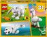Фото #7 товара LEGO Creator 31133 3-in-1 White Rabbit Animal Toy Set with Rabbit, Seal and Parrot Figures, Building Block Construction Toy for Children from 8 Years