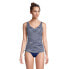 Фото #8 товара Women's Adjustable V-neck Underwire Tankini Swimsuit Top Adjustable Straps