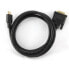 Фото #4 товара Кабель HDMI/DVI Gembird 1.8m, золотые разъемы, черный