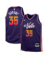 ფოტო #1 პროდუქტის Big Boys Kevin Durant Purple Phoenix Suns 2023/24 Swingman Replica Jersey - City Edition