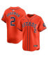 ფოტო #1 პროდუქტის Men's Alex Bregman Orange Houston Astros Alternate Limited Player Jersey