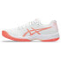 Кроссовки для тенниса Asics Gel-Game 9 Бело-оранжевый, 40.5 - фото #4