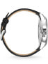 Фото #2 товара Наручные часы Gevril Women's Gandria Black Leather Watch 36mm.