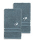 Textiles Turkish Cotton Personalized 2 Piece Denzi Bath Towel Set, 54" x 27"