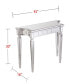 Фото #4 товара Smyth Glam Mirrored Console Table