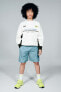 Фото #1 товара Спортивные шорты из высокотехнологичной ткани ZARA