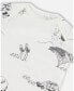 ფოტო #2 პროდუქტის Baby Boy Organic Cotton Top And Short Set Sand Stripe - Infant