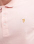 Farah short sleeve polo shirt in pink