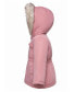 Фото #2 товара Toddler Girls Puffer Jacket with Sherpa Fleece Lining 2T-4T