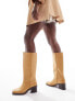 Фото #3 товара Stradivarius riding boot in butter