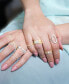ფოტო #7 პროდუქტის Diamond Cuff Ring (1/10 ct. t.w.) in 14k Yellow, White or Rose Gold, Created for Macy's