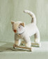 Фото #1 товара Мягкая игрушка для девочек Children's soft toy cat with wheels