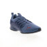 Фото #4 товара Puma Axelion Refresh 37791109 Mens Blue Canvas Athletic Running Shoes