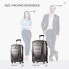 Фото #12 товара Samsonite Winfield 2 Hard Shell Luggage with Swivel Wheels, Cactus green, Winfield 2 Hard Luggage with Spinning Reels