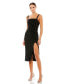 ფოტო #1 პროდუქტის Women's Ieena Sleeveless Rhinestone Encrusted Square Neck Midi Dress