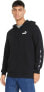 Puma Bluza męska Puma ESS+ Tape Full-Zip Hoodie TR czarna 848768 01 L