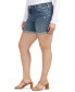 ფოტო #3 პროდუქტის Plus Size Suki Denim Shorts