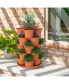 Фото #3 товара 2-Pack of 5-Tier Stackable Planter Vertical, Planters 15'' x 22.8''