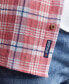 Фото #5 товара Men's Sirilo Plaid Short Sleeve Button-Front Shirt