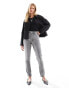 Фото #2 товара ASOS DESIGN slim fit comfort mom jeans in grey