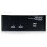 Фото #5 товара StarTech.com 2 Port DVI VGA Dual Monitor KVM Switch USB with Audio & USB 2.0 Hub - 1920 x 1200 pixels - WUXGA - 18 W - Black