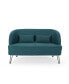 Фото #1 товара Nilton Modern Loveseat with Hairpin Legs