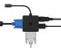 Фото #5 товара ICY BOX IB-DK1104-C - 0.15 m - USB Type-C - DVI + VGA + DisplayPort + HDMI - Male - Female - Straight
