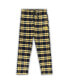 Фото #3 товара Men's Navy, Maize Michigan Wolverines Big and Tall 2-Pack T-shirt and Flannel Pants Set