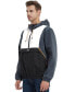 ფოტო #4 პროდუქტის Men's Pullover Mesh lined Windbreaker Anorak Jacket, up to size 2XL