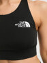 Фото #4 товара The North Face Training Flex mid support sports bra in black