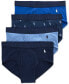 ფოტო #1 პროდუქტის Men's 4-Pack Classic Stretch Briefs