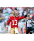 Brock Purdy San Francisco 49ers Unsigned Signals for the First Down 11" x 14" Photograph