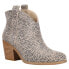 TOMS Sahara Cheetah Print Cowboy Womens Beige Casual Boots 10020253T-101